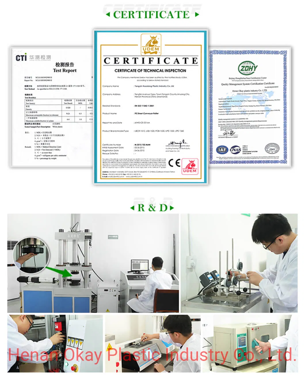 Certificados de calidad