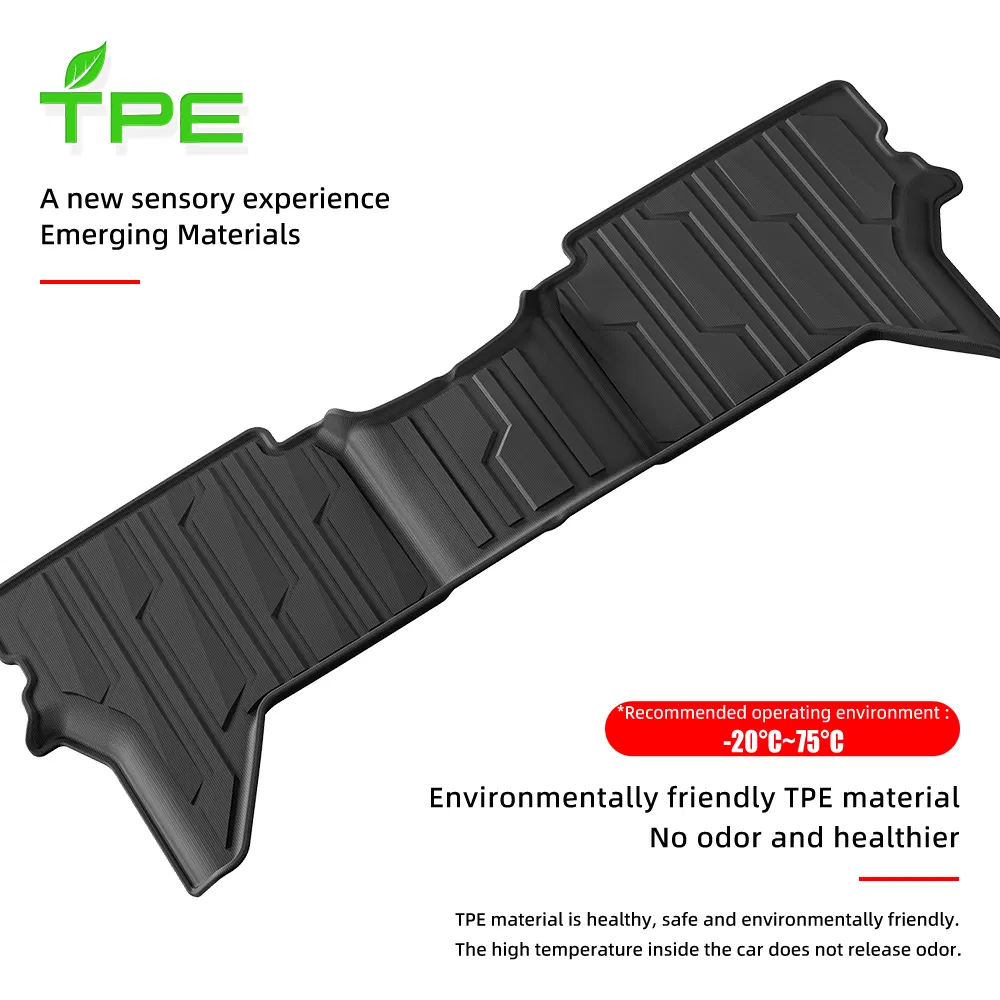 Mipi Alfombrilla de Coche a Medida para Mitsubishi Pajero 2011-2020 Rhd 7 Asientos