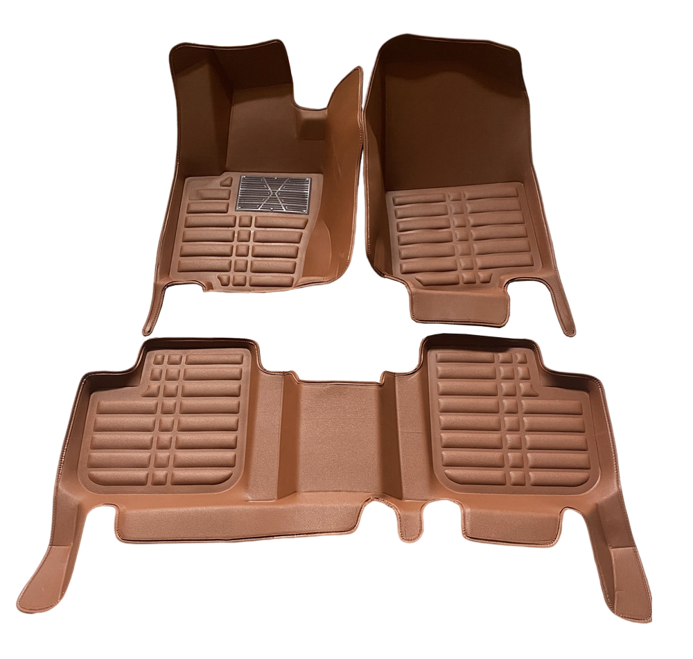 7D Alfombrillas de Piso de PVC Impermeables para la Serie Toyota Land Cruiser 80