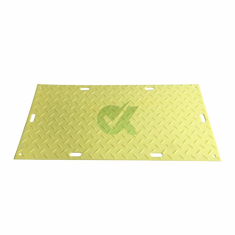 Mats temporales de suelo de HDPE en venta, mats para grúas, camino