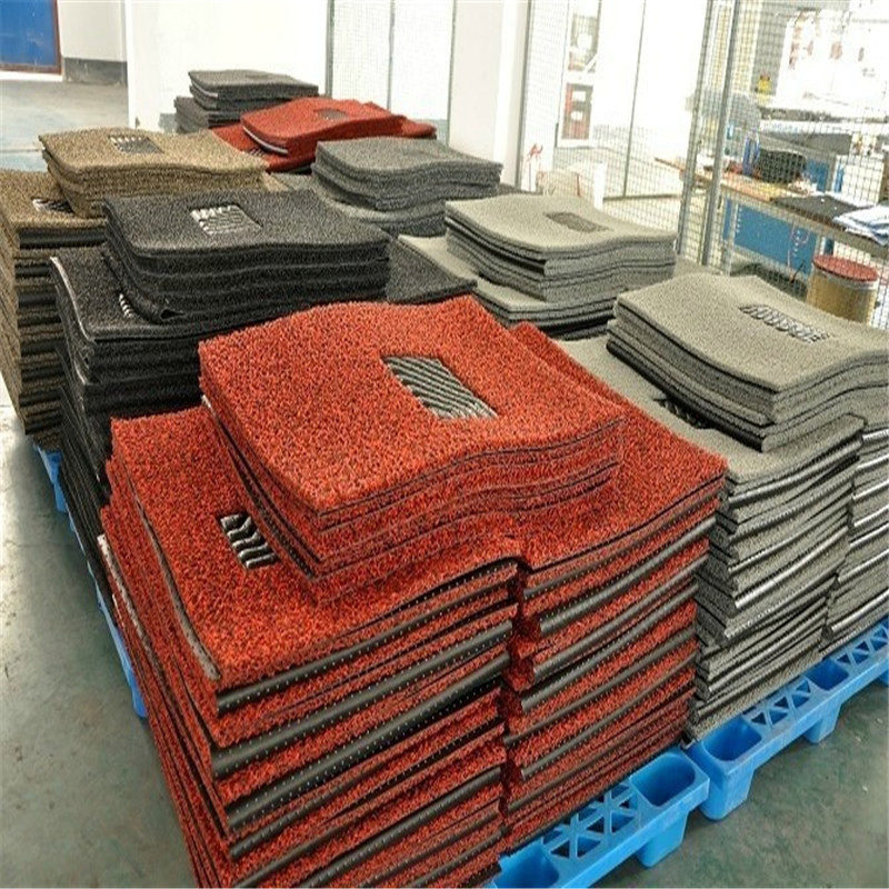 Alfombra de bobina de PVC ecológica y colorida para alfombra de coche, alfombra raspadora, alfombra de suelo clásica de bobina de PVC