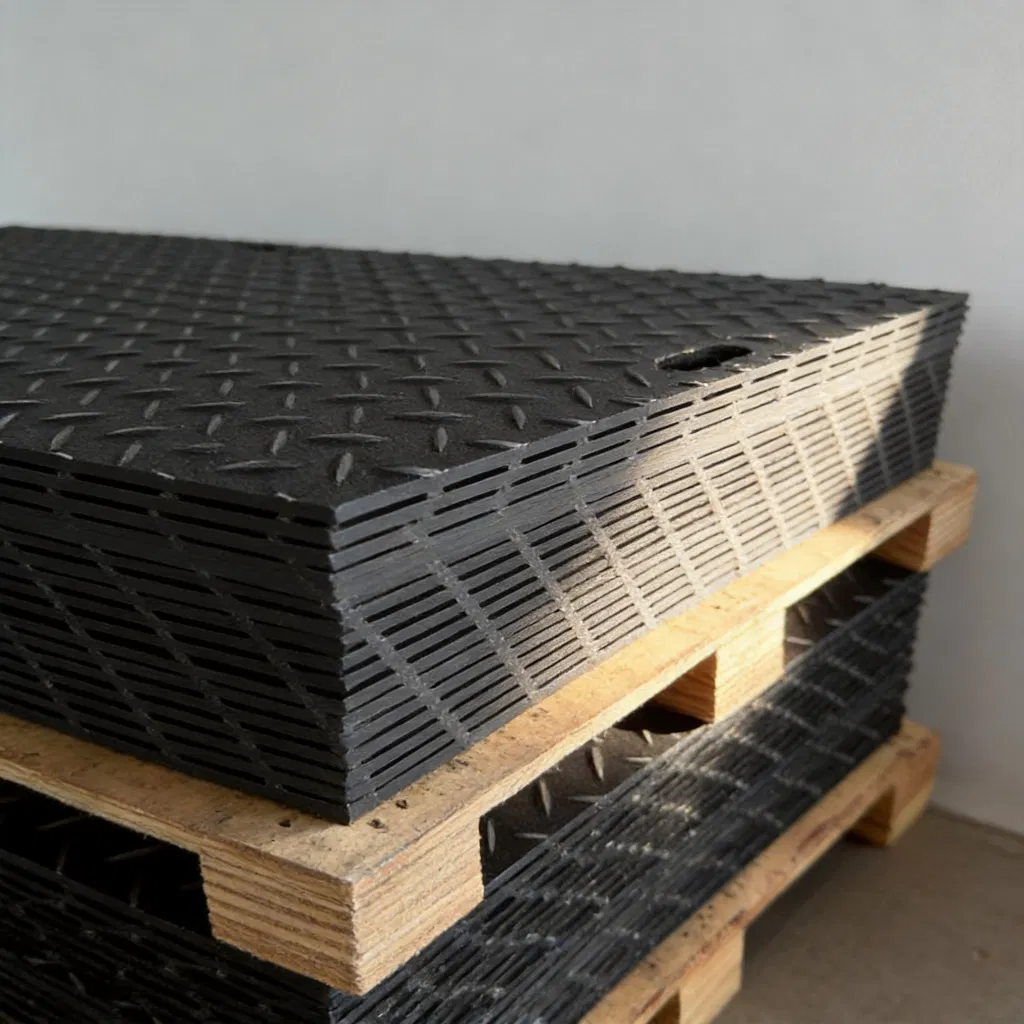 Mats de UHMWPE duraderos diseñados para caminos temporales, áreas de carga y acceso para movimiento de vehículos