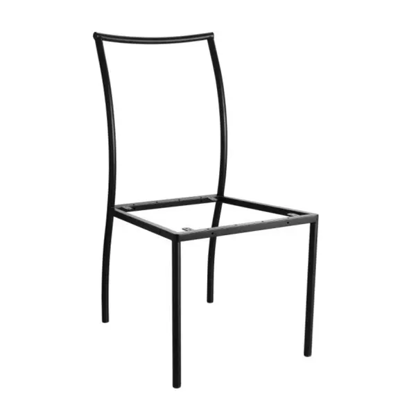 Wholesale Daxinghong Hardware Custom Furniture Iron Metal matte black dining chair frame D507023 Supplier, Factory