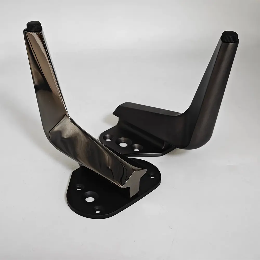 CE Certification Furniture Hardware Replacement Silver Antique Iron Steel Tv Stand Leg Sofa Legs A107011 Supplier, Companies
