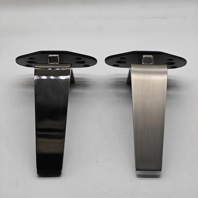 CE Certification High Quality Furniture Accessories Durable Strong iron plate bends into a seven-shaped foot Suppliers, Products