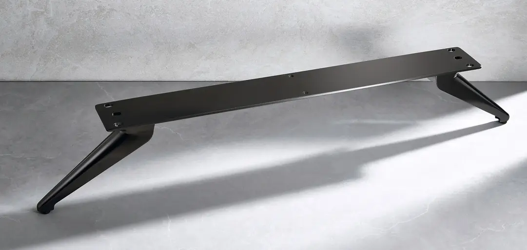 Wholesale Daxinghong Furniture Accessories Black inclined crank metal long leg D501046 Suppliers, Companies