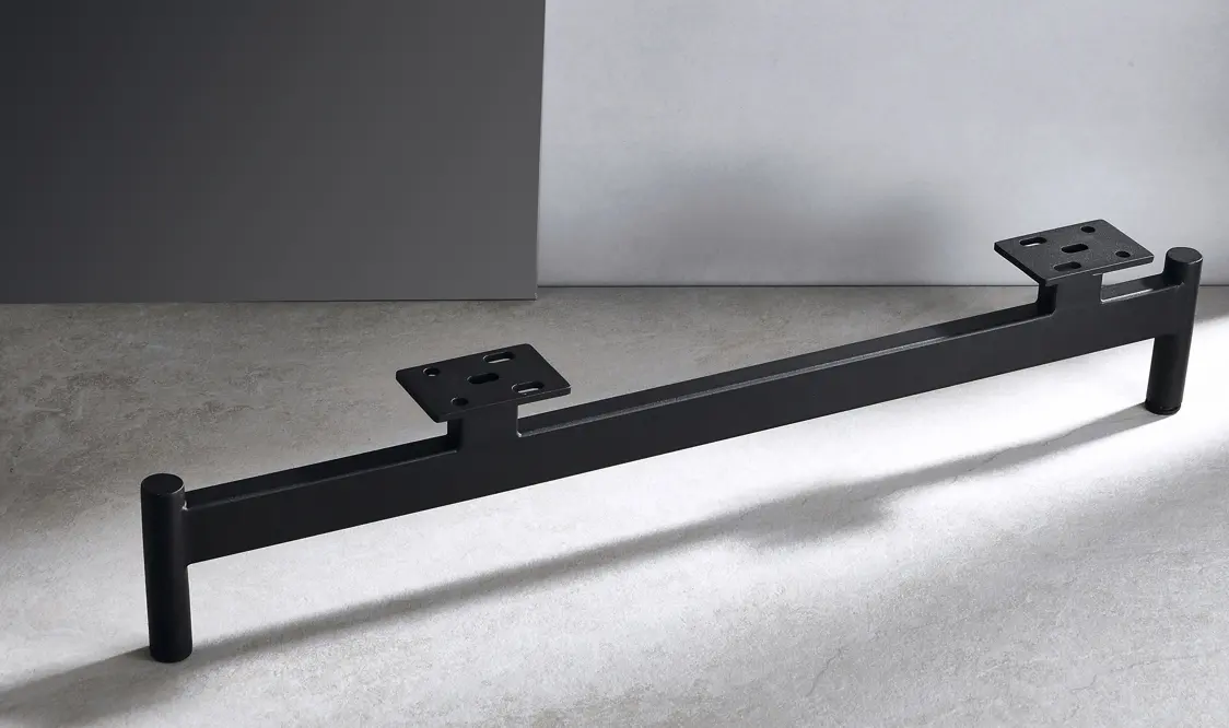 CE Certification Daxinghong Furniture Hardware Large Sofa Round Tube Metal Leg D503014 Factories, Product