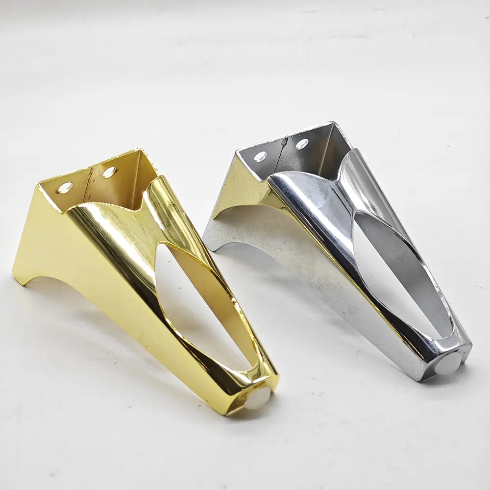 High-Quality Gold-Plated Hollow Design Sofa Foot Best-Selling For Furniture A203035 Factory, Company