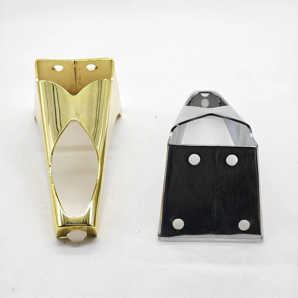 High-Quality Gold-Plated Hollow Design Sofa Foot Best-Selling For Furniture A203035 Factory, Company
