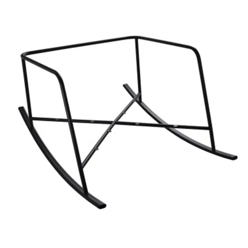 OEM Daxinghong Hardware Custom Furniture, Iron Metal matte Black Large rocking and leisure Chair Frame D507020 Supplier, Factories