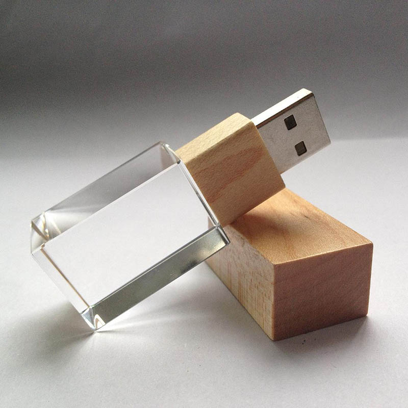 Custom acrylic USB flash drive
