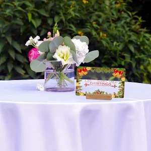 Custom Wedding Birthday Party Acrylic Number Display Menu Display Manufacturers, Factories