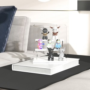 Custom Acrylic Figure Display Stand Detailing