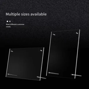 OEM Acrylic Photo Frame Xinquan for Poster Advertisement Table Card