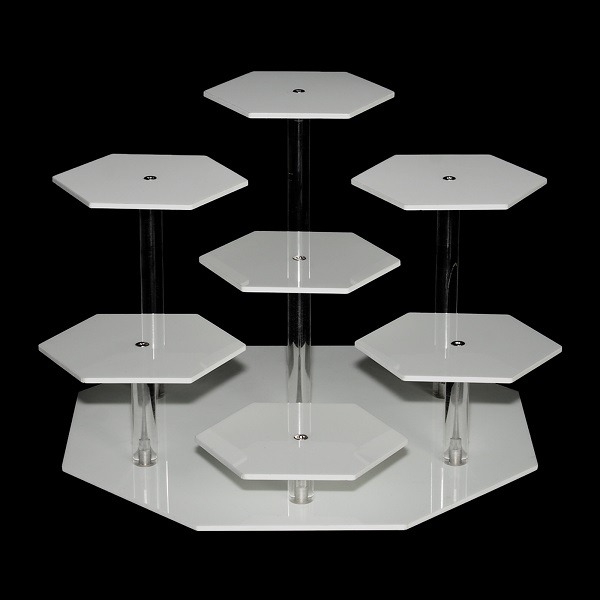 Custom Acrylic Lego Jewelry Cosmetics Exquisite Desktop Exhibition Booth Manufacturers, Suppliers