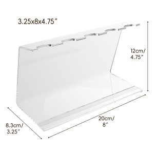 Acrylic Dinnerware Stand Display