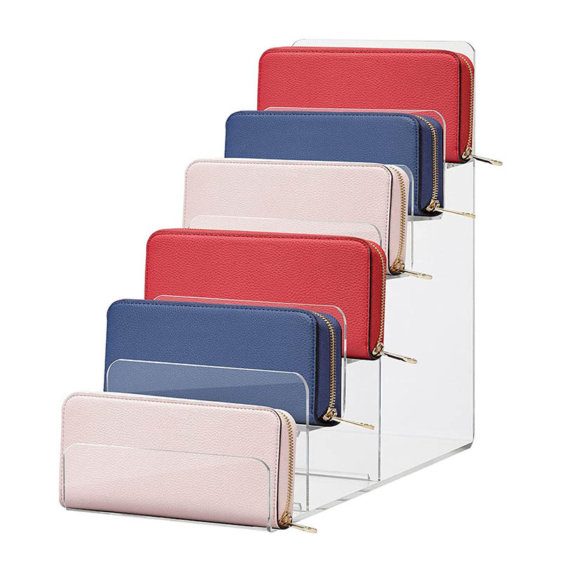 Discount Acrylic display rack xinquan for clothing stores, shoes, hats, purses. Supplier, Factory