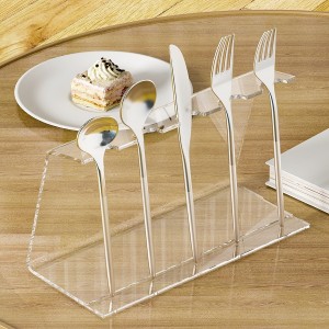 Acrylic Dinnerware Stand Craftsmanship