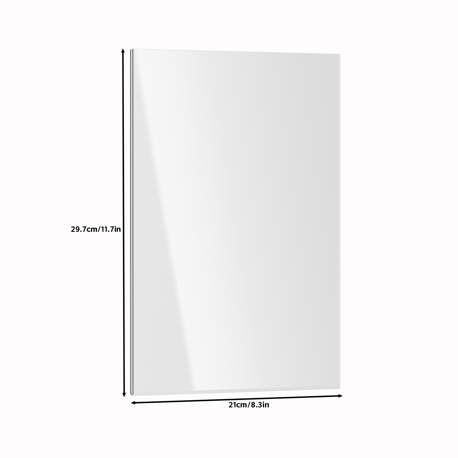 Discount Xinquan Wall-Mounted A4 Clear Acrylic Poster Stand Suppliers, Service