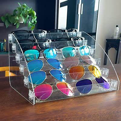 Transparent Eyewear Showcase Stand