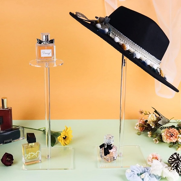 Discount Height Adjustable Acrylic Clear Hat Display Stand Manufacturer, Supplier