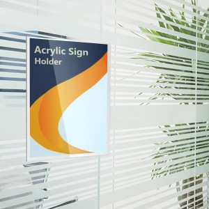 Versatile Acrylic Sign Holder
