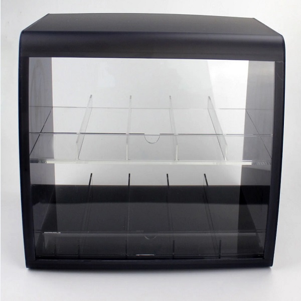 Wholesale Black Two-Tier Display Box With Customisable Logo Manufacturers, Service