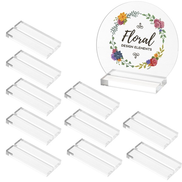 Custom Wedding Birthday Party Acrylic Number Display Menu Display Manufacturers, Factories