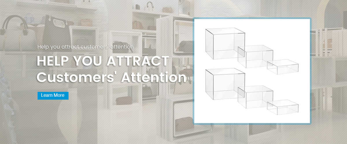 Acrylic kitchen display stands and food presentation
