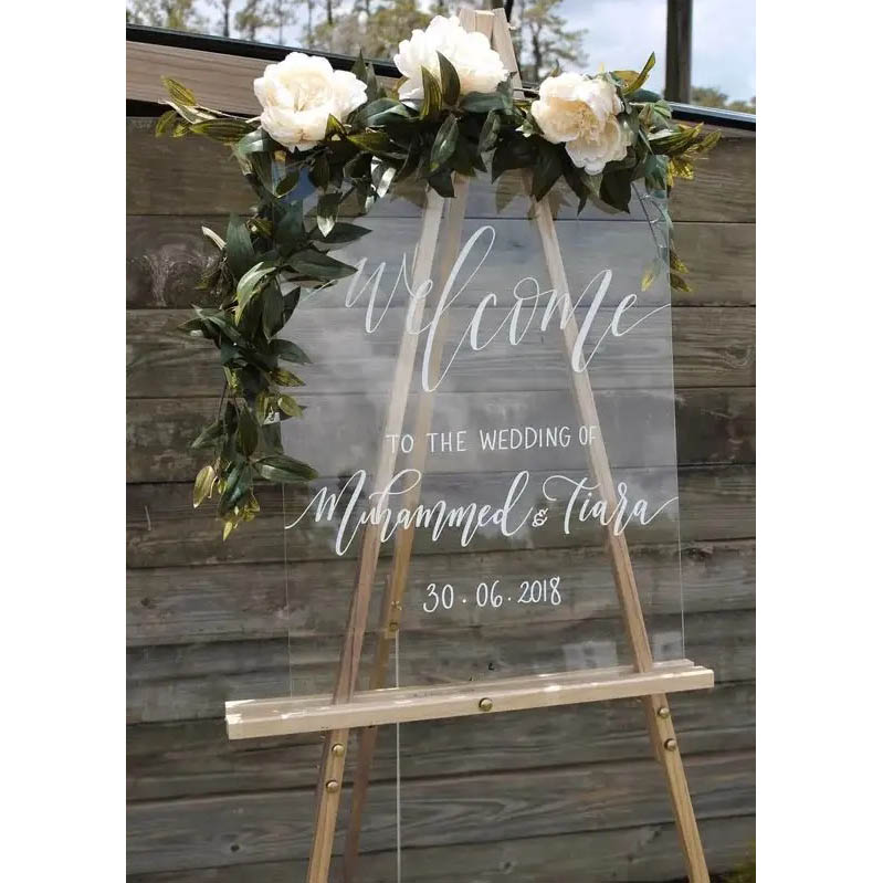 Cheap Large acrylic notice boards are available xinquan for weddings birthdays Supplier, Factory