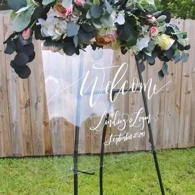Cheap Large acrylic notice boards are available xinquan for weddings birthdays Supplier, Factory
