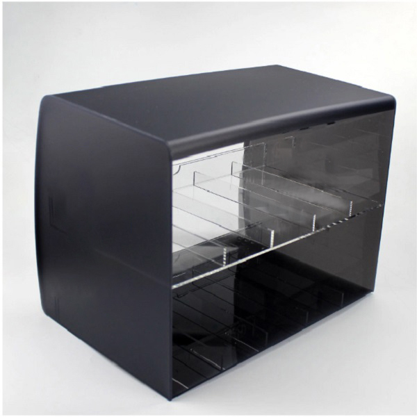 Wholesale Black Two-Tier Display Box With Customisable Logo Manufacturers, Service