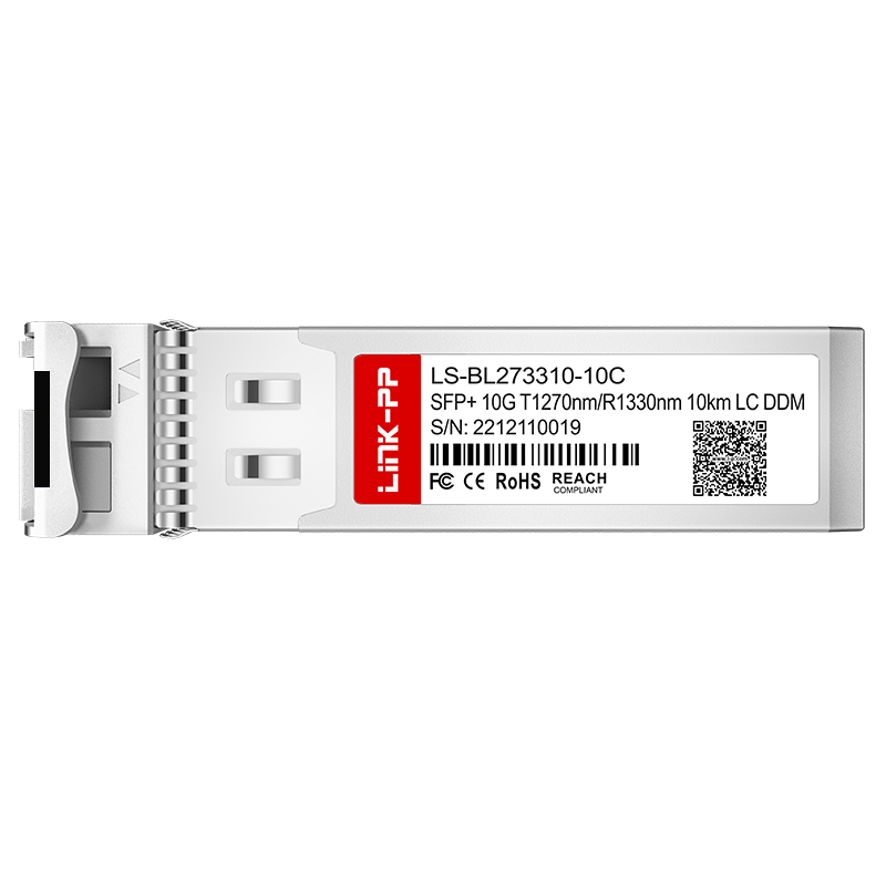 Ubiquiti UF-SM-10G-S Compatible 1270nm-TX/1330nm-RX BiDi SFP+ 10G 10km SMF Optical Transceiver Module