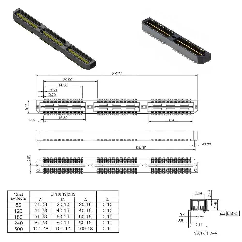 Wholesale 80X Series Plugs and Sockets with 0.50mm Pitch Manufacturer, Supplier