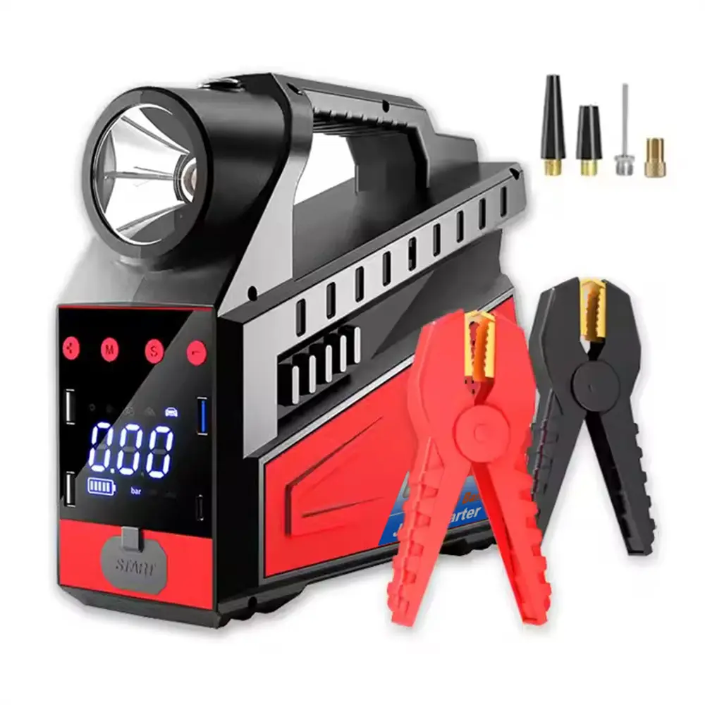 Wholesale High Quality Large Capacity Car Jump Starter Portable Inverter Generator Hot Selling Mobile Power Supply Lithium Ion Battery (25000mAh) Manufacturer, Exporters