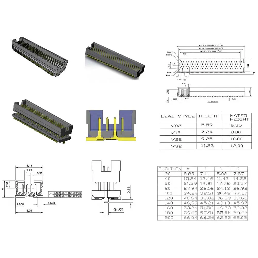 ODM Four-Row Series-1.27mm Supplier, Exporter