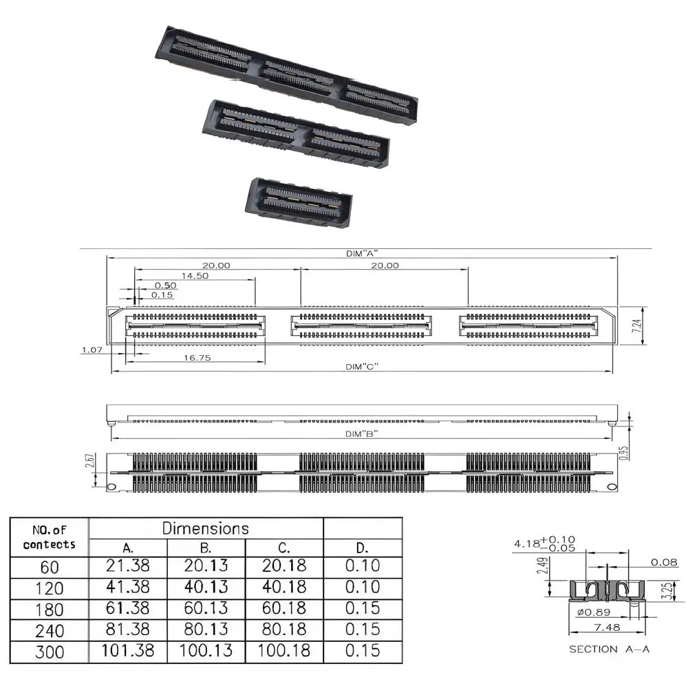 Wholesale 80X Series Plugs and Sockets with 0.50mm Pitch Manufacturer, Supplier