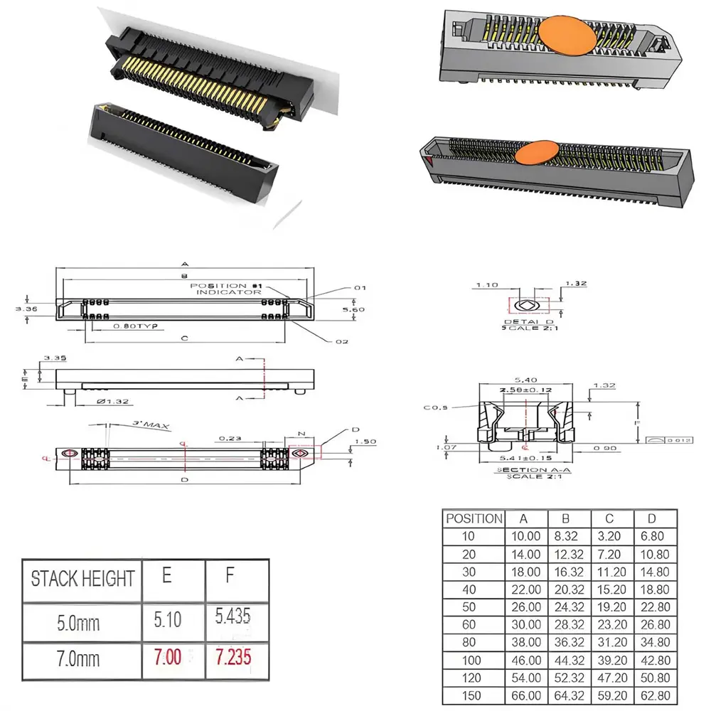 Wholesale 800X Series - 0.80mm Pitch Manufacturers, Suppliers