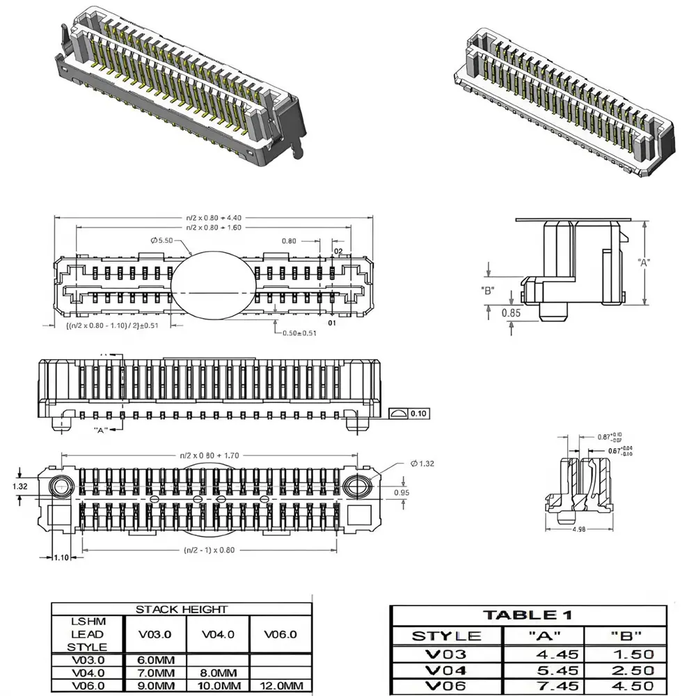 ODM Male and Female Same-Body Series --0.80mm Pitch Plug And Socket Same-Body Supplier, Exporters