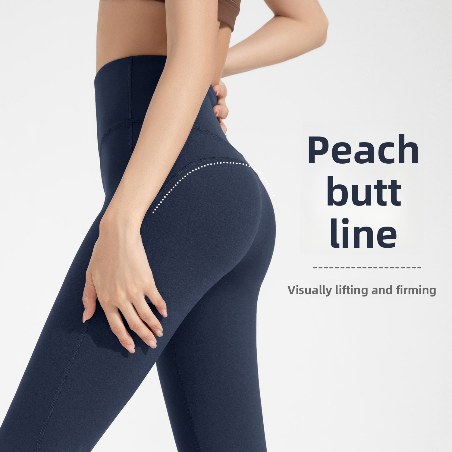 Women's High Waist Flare Yoga Pants, Antibacterial 4-Way Stretch Butt Lifting Workout Leggings