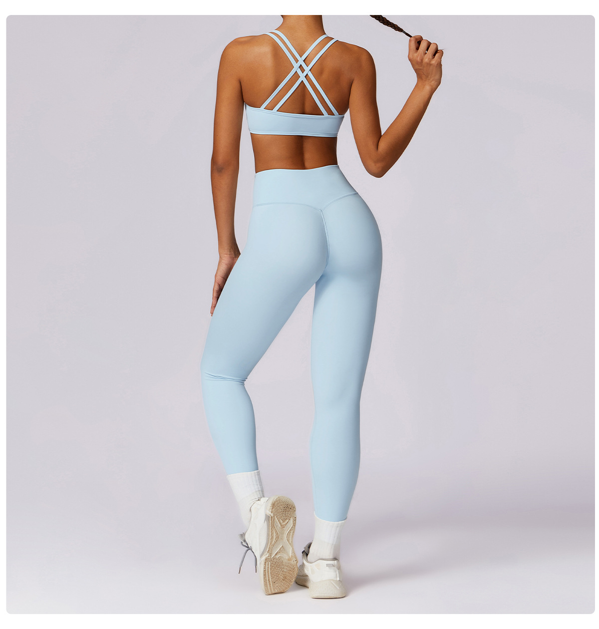 Dropshipping Women's Activewear Lift Stretchy Sport Fitness Gym Seamless High Waist Yoga Pants Leggings