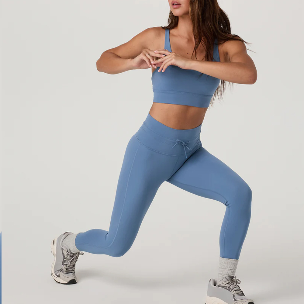 Soft Stretch Sport Pants Women Yoga Leggings for Gym, Home, and Lounge