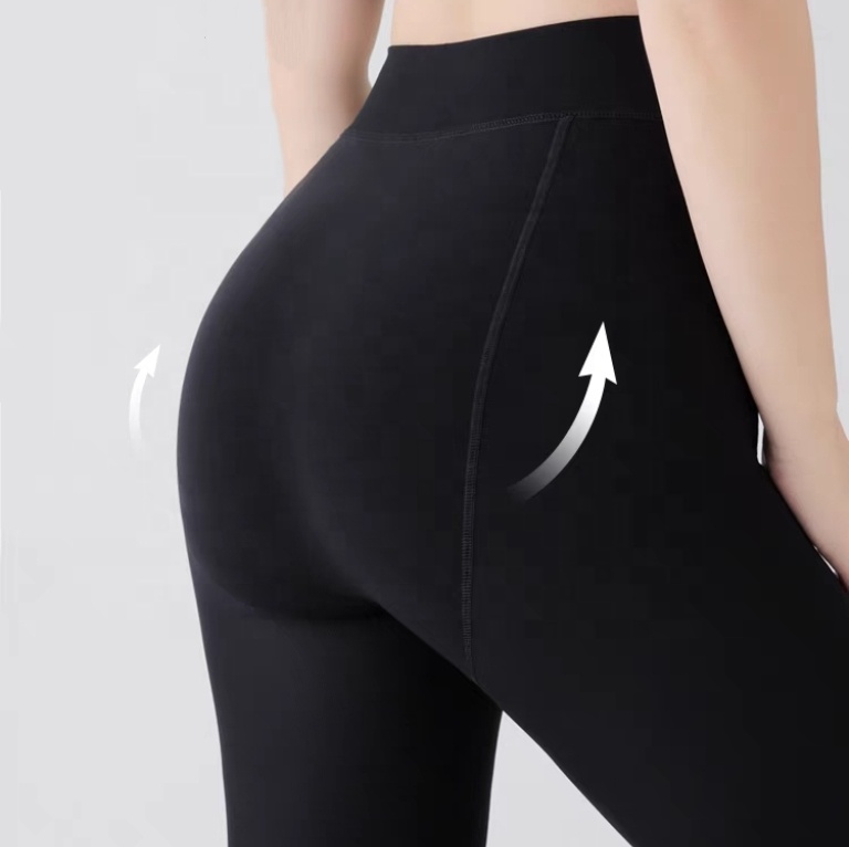 High Quality Fuzzy Fleece Leggings Wholesale Winter Tights Pantyhose Fuzzy Fleece Leggings