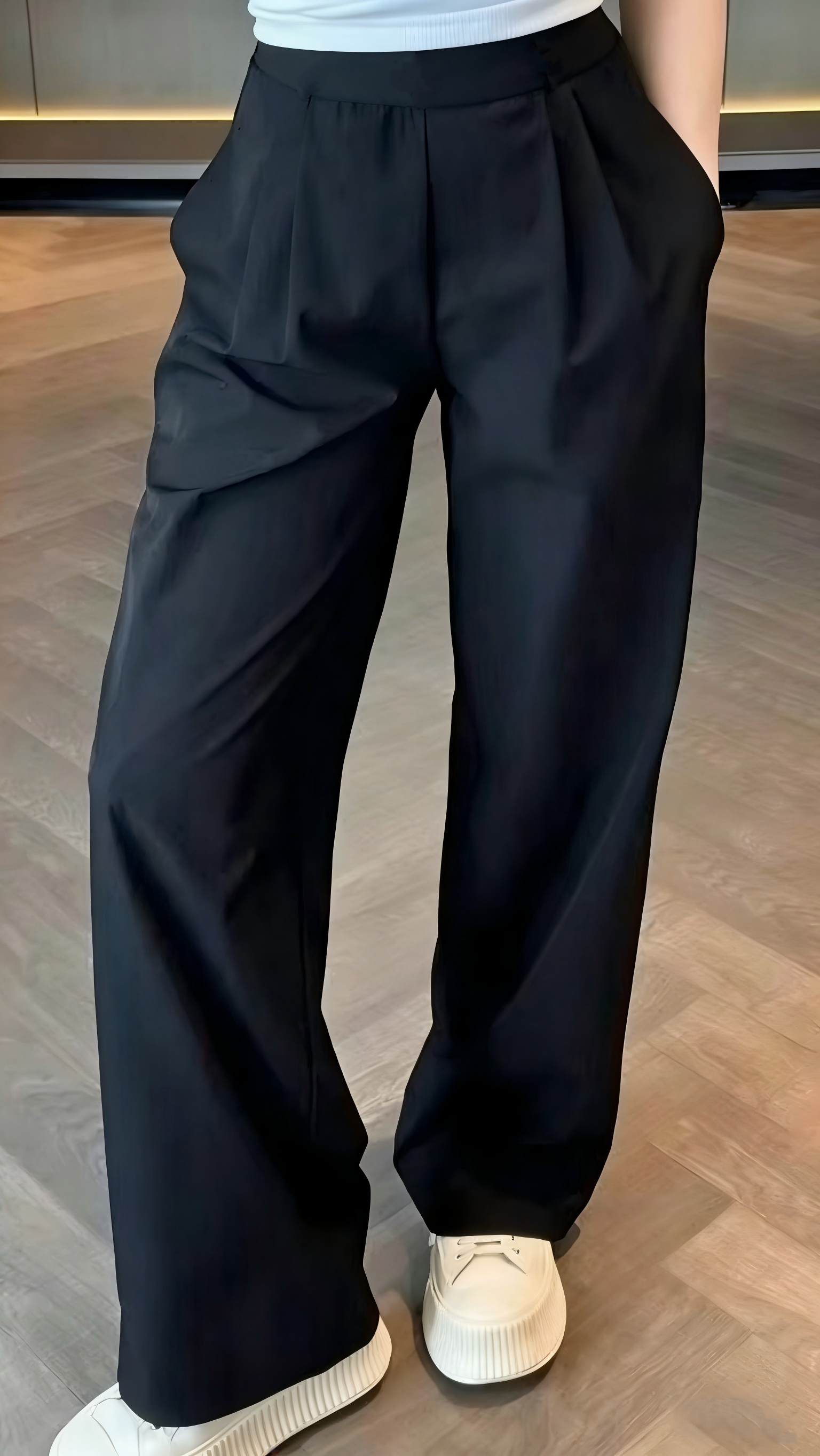 Wholesales Famous Brand Fashion Women's High Waist Wide Leg Sports Yoga Trousers Are for Women