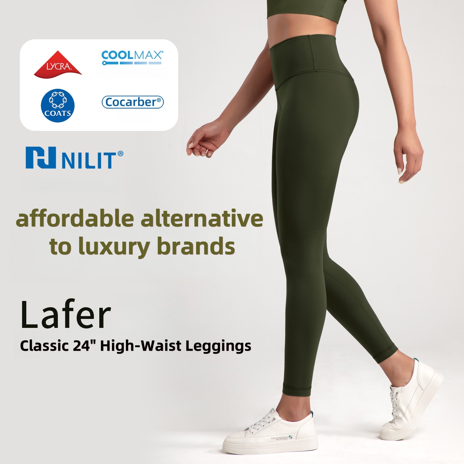 Petite Brushed Yoga Legging High-elastic Tight Crotchless Pants for Sports Running and Fitness