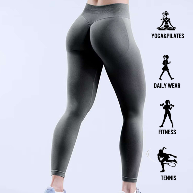 Women High Waist Seamless Scrunch Leggings Butt Lift Yoga Fitness Pants Squat Proof Compression Tummy Control Custom LOGO XS XL