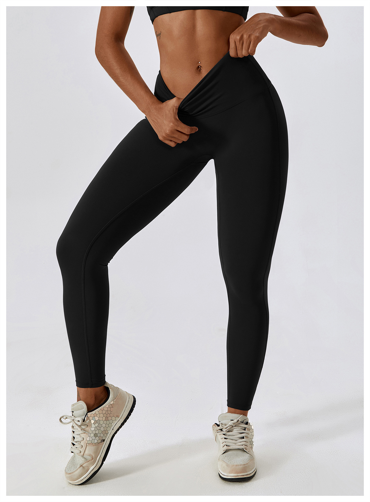 High Waisted Soft Fitness Leggings Workout Pant Tummy Control Butt Lifting Fitness Petite Yoga Leggings