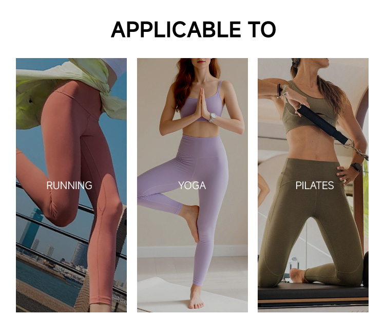 A2096 CloudTouch Brushed Stretch P/N Quick Dry & Elastic Waist Yoga Leggings