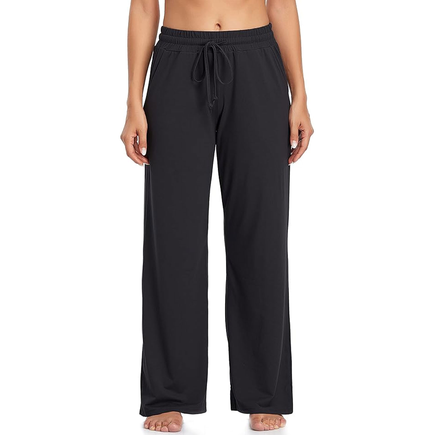 Women&rsquo;s Sweatpants and Yoga Pants with Pockets Wide Leg Drawstring Lounge Pants for Women Comfortable Pajamas
