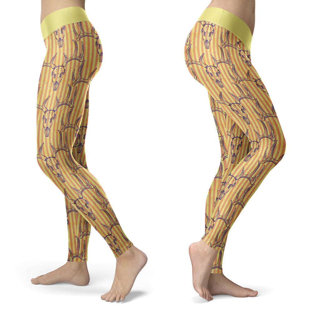 Plus Size Women Breathable Fitness Tights Gym Pants Side Stripes 7-inch Yoga Leggings With Mesh Pockets